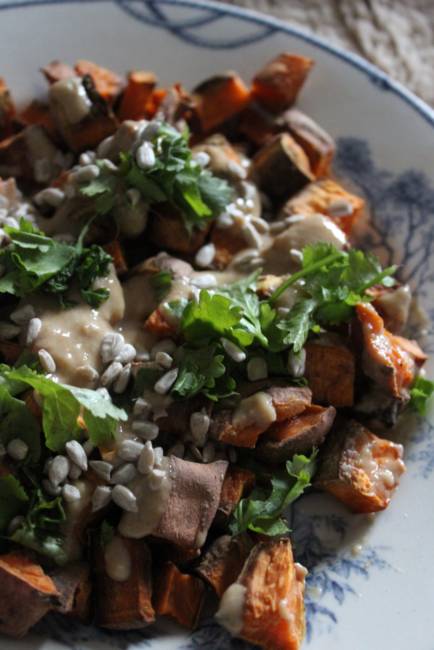 Patate douce rôtie au tahini – J'aime trop manger